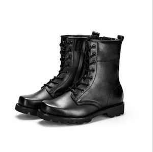 Botas de Combate Largas de Cuero Genuino TSB02 de 10 Pulgadas a 11 Pulgadas (10.5 Pulgadas) - Product Image 3