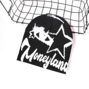 Chất lượng cao đan <span class=keywords><strong>Beanie</strong></span> bán buôn thời trang dạo phố Sản phẩm mùa đông tùy chỉnh Jacquard <span class=keywords><strong>Beanie</strong></span> - Product Image 2