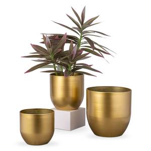 กระถางต้นไม้โลหะตกแต่งสไตล์โบราณสำหรับตกแต่งบ้านและสวนแบบคลาสสิก - Product Image 6