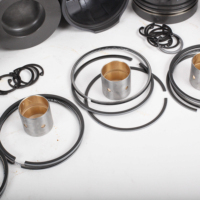 Kit de segments de piston et de chemises de cylindre pour moteur S6K S4K S4S S6R S12R pour Mitsubishi, kits de réparation de révision