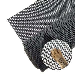 Rouleau de moustiquaire <span class=keywords><strong>anti</strong></span>-griffes en polyester enduit de PVC, en maille, résistant aux animaux domestiques, pour fenêtre et <span class=keywords><strong>porte</strong></span> - Product Image 1