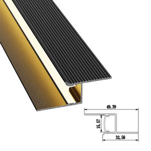 แถบขอบ LED แบบมีร่องสะท้อนแสงพร้อมรางสะท้อนแสงอะลูมิเนียมอัลลอยด์รูปตัว Z - Product Image 2