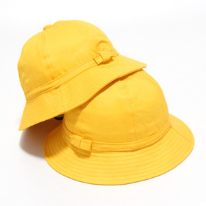 Cappello da Pescatore Giallo Piccolo per Bambini e Adulti, Cappello da Sole in Cotone Antivento per Asilo Nido, Vendita all'Ingrosso - Product Image 1