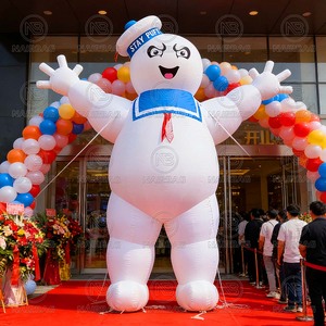 Décoration publicitaire <span class=keywords><strong>gonflable</strong></span> Ghostbusters Stay Puft Marshmallow Man, personnalisable, 10 pieds, 20 pieds, 30 pieds, 40 pieds, géant, <span class=keywords><strong>gonflable</strong></span>, Baby Pufts Marshmallow Men - Product Image 6