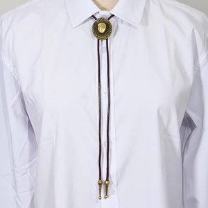 قلادة قلادة كلاسيكية بولو التعادل شخصية الأمريكية غير رسمية قلادة - Product Image 3