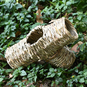 Explosies Verschillende Natuurlijke Poreuze Ontsnappingspijp Stro Hamster Gouden Beer Konijn Totoro Molair Landschap Bamboe Hout Ambachten - Product Image 2