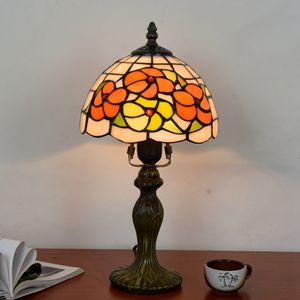 20CM American Rural kreative Retro Tiffany Glasmalerei Esszimmer Schlafzimmer Bar Lampe Weihnachts geschenk Puzzle Löt lampe - Product Image 5