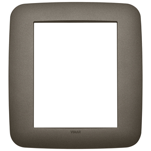 Plaque murale ronde en métal Vimar Placca 8M, longueur 18,5 cm, hauteur 2,2 cm - Product Image 1