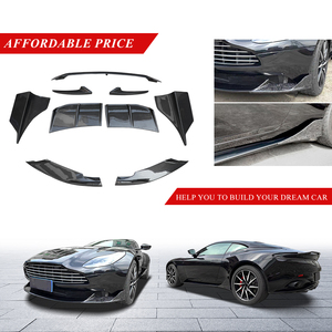 Kit de carrocería para Aston Martin DB11, difusor de Spoiler delantero y trasero, brillante de carbono, 3K, modificado a <span class=keywords><strong>ST</strong></span> Style, novedad - Product Image 3