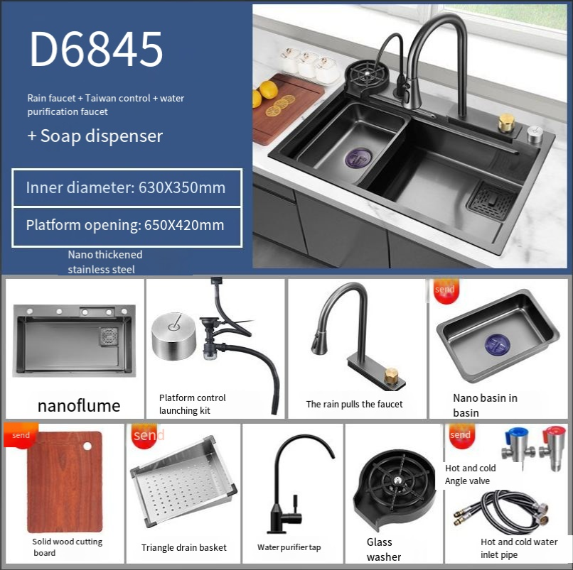 Black 6845 nano raindance d package
