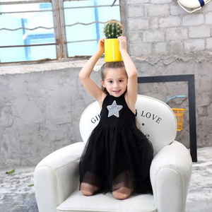 Hot sale children tulle skirt SUMMER children dress for girls baby clothes - Product Image 1