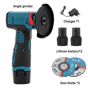 Powerful Rechargeable Electric <strong>Angle</strong> Grinder Mini Polisher Diamond Tile Wood Stone <strong>Cutting</strong> <strong>Tool</strong> with Grinding Disc Wheel - Product Image 3