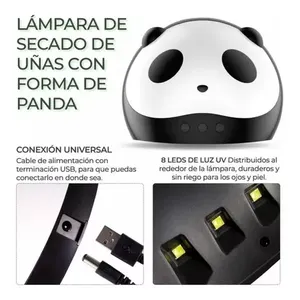 Lampada 8 led per unghie a forma di Panda - Product Image 5