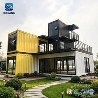 Maison conteneur préfabriquée à prix compétitif WinFair, luxe moderne, 2 chambres, petite, mobile, préfabriquée, à vendre en Chine