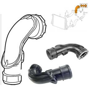 Tuberías de Intercooler para Turbocompresor Cadillac Gm Chevrolet ATS 22799478, Nuevas Piezas de Auto para Reemplazo y Reparación - Product Image 5