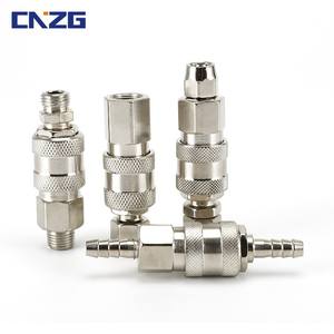 Pièces pneumatiques à raccord rapide trois-en-un de style européen personnalisées avec filetage externe Connexion rapide - Product Image 3