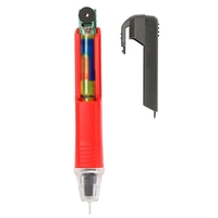 Detector de voltaje CA UT12D, probador de bolígrafo sin contacto, Sensor eléctrico, medidor de voltaje de 24-1000V, lápiz de prueba de corriente, alarma, unidad de luz LED