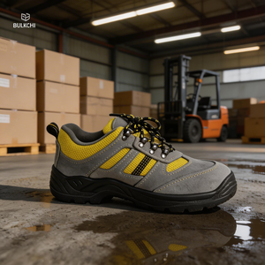 Scarpe da Lavoro Antiscivolo Riflettenti Leggere e Traspiranti per Costruzioni, Stile Sportivo, Alta Valutazione - Product Image 5