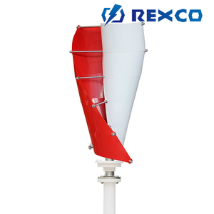 Piccolo albero verticale portatile multicolore per uso domestico 500W turbina eolica ad albero verticale <span class=keywords><strong>a</strong></span> spirale - Product Image 5