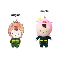Fabricant de peluches personnalisé ourson en peluche doux personnalisé jouet doux bébé Anime poupée en peluche personnalisé coton doux jouet en peluche personnalisé