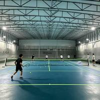 Installation rapide, grande auvente électrique en PVC résistant aux intempéries, pour garage, hangar, terrain de sport, terrain de football, terrain de padel