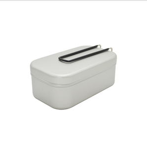 165x95x67mm Camping Outdoor Portable 800ml Aluminum <b>Mess</b> <b>Tin</b> with Folding Handles and Inside Bracket - Product Image 1
