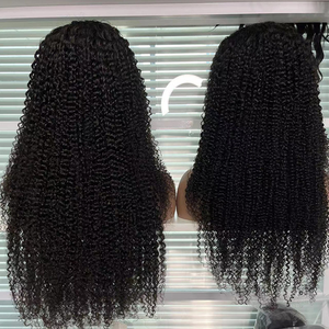 Nouvelle <span class=keywords><strong>Perruque</strong></span> Cheveux Humains Frisés Kinky Bon Marché, Perruques Frontales en Dentelle pour Femmes Noires, Cheveux Vietnamiens Bruts, Perruques Frontales HD en Dentelle - Product Image 5