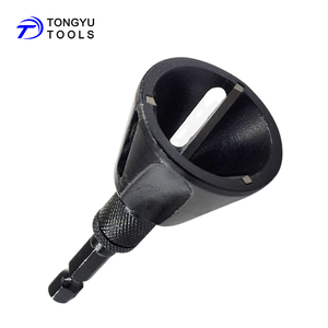 3-25mm 1/4&quot; Hex Deburring Chamfer <strong>Tool</strong> with Carbide Blade, External Reamer Bit <strong>for</strong> Metal Rod Screw Bolt Threaded Shaft 3-25mm - Product Image 1