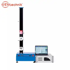 Probador de fuerza eléctrica de hilo único/máquina de prueba de tracción textil de plásticos/máquina de prueba de tensión de columna única