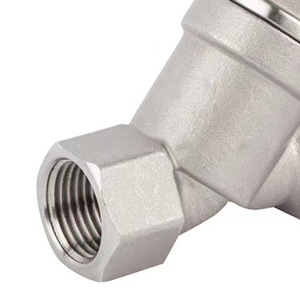 Válvula de llenado neumática roscada Mtv G3 A Dn15 de acero inoxidable 304, montada en pared, ajustable para máquinas de llenado - Product Image 3