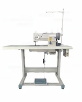 Machine à coudre industrielle informatisée DU-4410/4420 à aiguille simple/double pour cuir épais, sacs, bâches et sellerie automobile