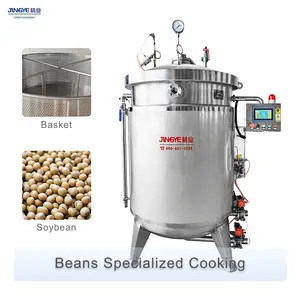 New Product 1500L High Pressure Beans Cooking Machine Intelligent Industrial Pressure Cooker