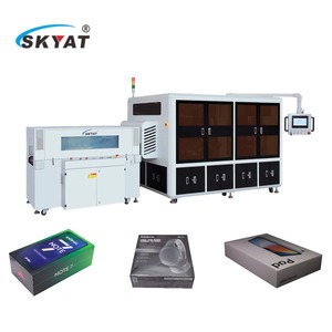 Máquina Envolvedora Retráctil Automática Eléctrica con <span class=keywords><strong>Horno</strong></span> de Termocontracción con Núcleo PLC para Alimentos, Bebidas y Textiles, Empaque sin Arrugas - Product Image 5