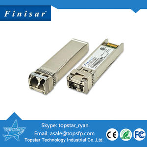โมดูลรับส่งสัญญาณแสง SFP+ แบบมัลติเรต Finisar FTLX1871M3BCL แท้ 10Gb/s, 80 กม. <span class=keywords><strong>ZR</strong></span> SMF 1550nm - Product Image 3