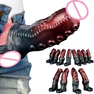 Funda de Pene Realista NNSX XL, Funda de Silicona Reutilizable para Agrandar el Pene, Retrasar la Eyaculación, Extensor de Pene, Juguetes Sexuales para Parejas - Product Image 1