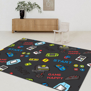 <span class=keywords><strong>Tapis</strong></span> imprimés jouant conception de <span class=keywords><strong>jeu</strong></span> personnalisé polyester abstrait moderne imprimé pour salon grand <span class=keywords><strong>tapis</strong></span> - Product Image 5