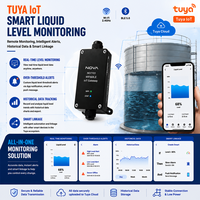 NOVA Tuya Ultraschall-Flüssigkeitsstandsensor mit WiFi IoT-Gateway für Berührungslose Tankstandüberwachung und Ferngesteuerte App-Verwaltung