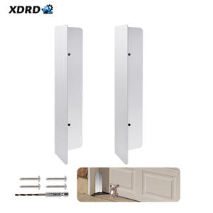 طقم حماية لباب المرآب على شكل حرف L ضد القوارض والثعابين (قطعتان) مع براغي وريشة حفر للأبواب القياسية - Product Image 1