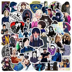 50PCS Étanche Action Jeu Dandi World Feuille D'autocollants - Product Image 3