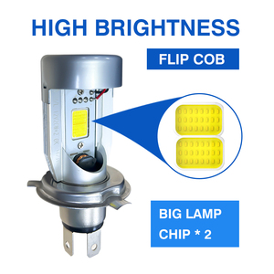 Мотоциферный светодиодный мотоциклета luces para moto AC DC h1 hs1 h4 h6 h7 ba20d p15d AC DC 12V 24V 48V 80V - Product Image 3