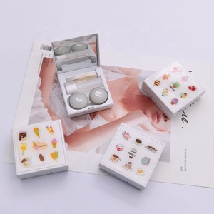 A-8038 도매 콘택트 렌즈 솔루션 케이스 눈 접촉 케이스 도매 케이스 콘택트 렌즈 - Product Image 5