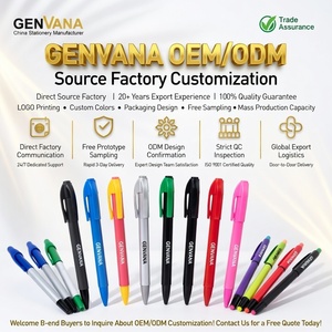 Marqueurs d'art GENVANA en gros, à base d'huile, 24 couleurs, double pointe, pour <span class=keywords><strong>dessin</strong></span> et croquis, usine OEM - Product Image 6