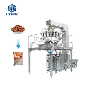 LTPK Automatic roasted Crunchy peanut toasted coconut flakes packing machine