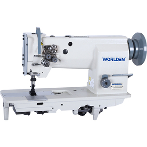 Máquina de Coser Industrial de Doble Aguja 4420, de Alta Resistencia, con Alimentación Compuesta, Puntada Recta y Gancho Grande - Product Image 1