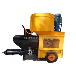 Concrete Mortar Spraying Pumping Mortar Spray Plaster Rendering Machine