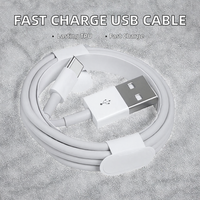 Cable USB Tipo C de 3 pies para Transferencia de Datos y Carga Rápida para iPhone, Cargador USB de 5w, Precio al por Mayor