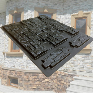 Wall stone mold plastic moulds for concrete building block concrete cube mould