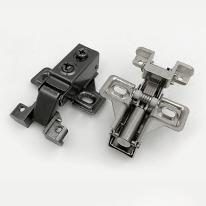 Charnières hydrauliques à fermeture douce en acier laminé à froid pour meubles modernes - pour cuisine, salon, école, salle de bain - Product Image 1