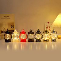 Lanterne de Noël LED, porte-bougie lumineux, lumière décorative blanche pour les fêtes, pour la maison, le jardin, l'intérieur et l'extérieur