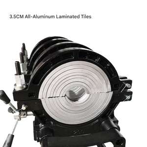 Machine à souder à chaud 50 mm 200 mm pour tuyaux en PE, soudeuse en plastique polyéthylène, soudeuse à chaud pour matériaux en polyéthylène - Product Image 4